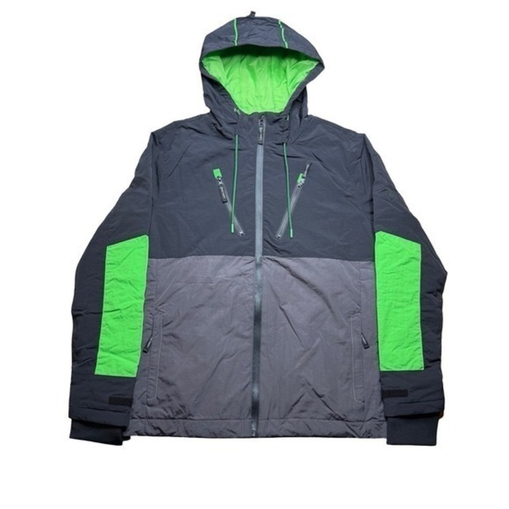 Theory Wear x Game Theory pro tech black gray green jacket SMALL